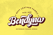 Glowing Midnight, a Script Font by Vintage Division (Thumbnail 3 of 10)