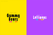 Jello — Bubble Display Font Duo, a Handwritten Font by Lettra Studio (Thumbnail 10 of 22)