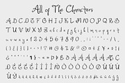 CS Artesia – Whimsy Handwritten Font, a Handwritten Font by Craft Supply Co. (Thumbnail 8 of 8)