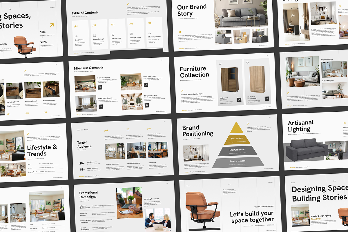 Interior & Furniture Presentation, a Presentation Template by SLAB! Design (Photo 4 of 6)