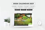 2027 Desk Calendar Printable A5, a Stationery Template by MstArtwork (Thumbnail 5 of 5)