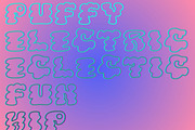 Puffy Jacket a hand-drawn puffy font, a Handwritten Font by Eryn Rose Design (Thumbnail 5 of 18)