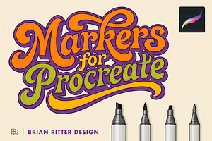 Markers for Procreate