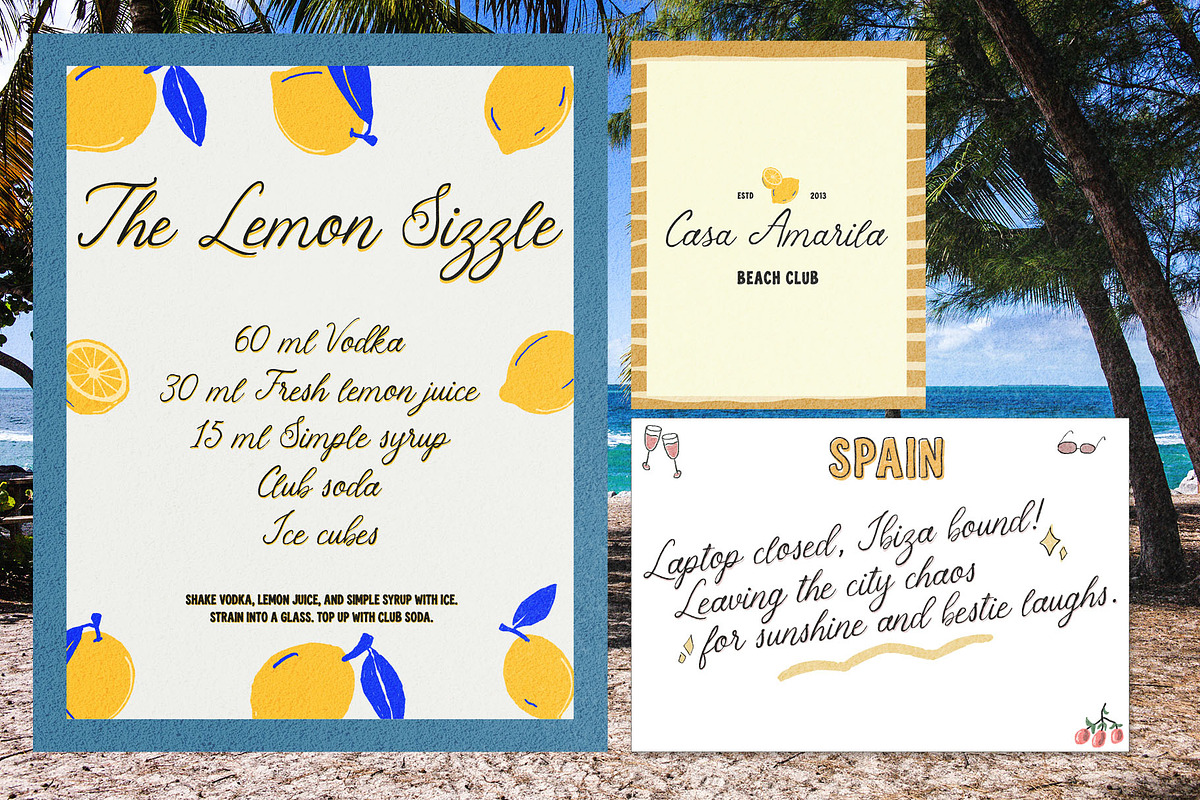 Girlsdayout Fiesta – Font Trio, a Handwritten Font by deadlock studio (Photo 3 of 12)