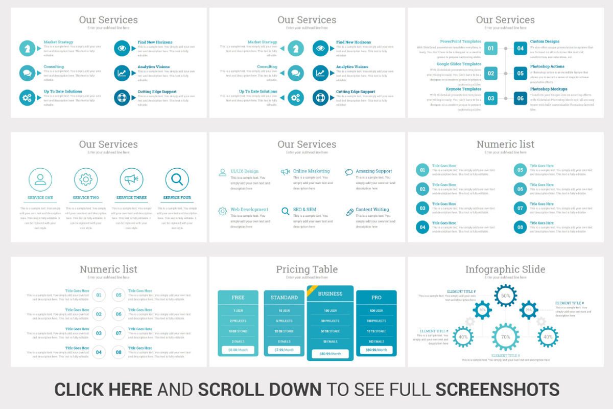 Creative PowerPoint Template, a Presentation Template by SlideSalad (Photo 10 of 20)