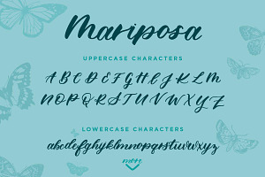 Mariposa Font Trio