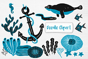 Ocean Life, an Object Graphic by Huza Studio (Thumbnail 2 of 5)