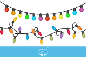 Christmas Lights Clipart