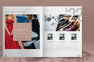 Fashion Brand Portfolio Template