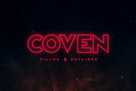 Coven Typeface preview 7