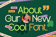 Visore, a Sans Serif Font by Burntilldead (Thumbnail 12 of 12)