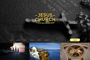 Jesus Church One Page Theme, a HTML Template by IceTemplates (Thumbnail 1 of 3)