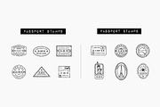 100 Travel Icons Set - Expanded, an Outline Icon by Hatch Design Workshop (Thumbnail 5 of 16)