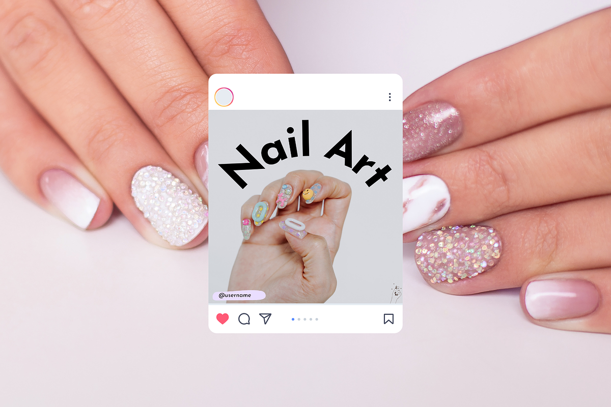 70 Nail Technician Instagram Posts, a Social Media Template by Adored Templates (Photo 5 of 10)