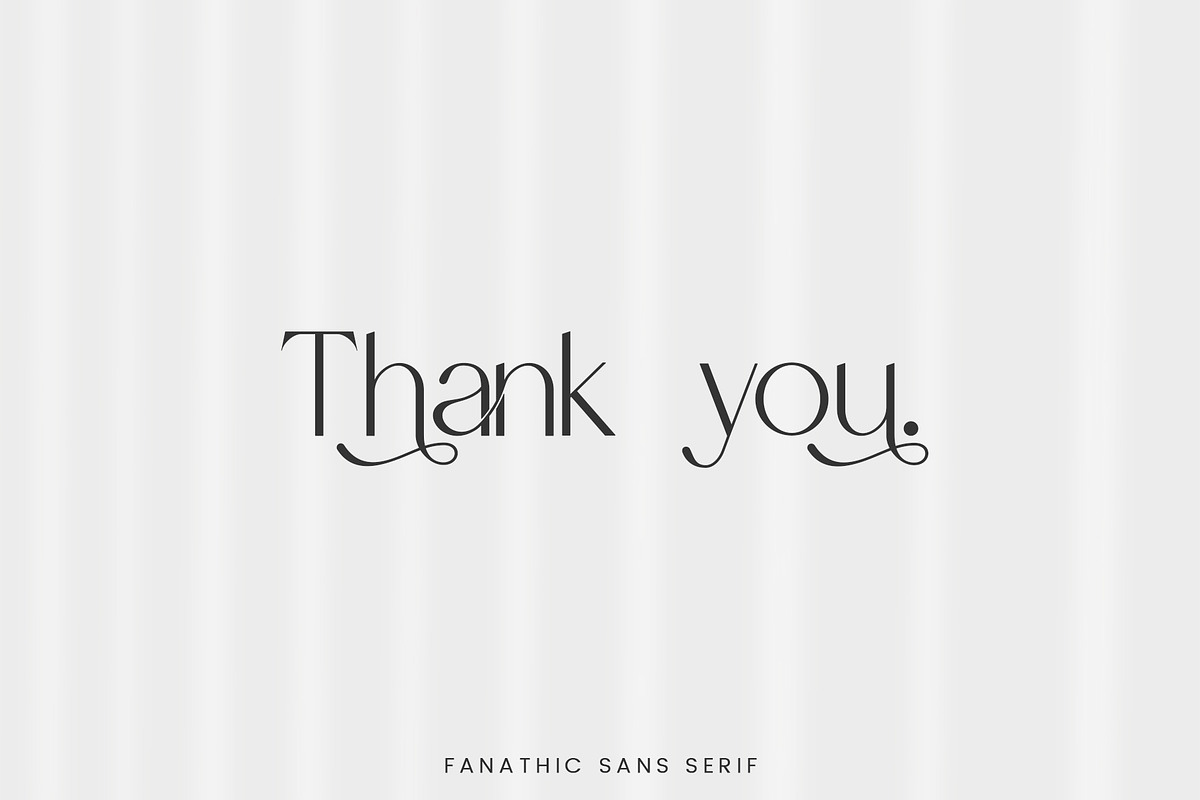 Fanathic Elegant Sans Serif Font, a Sans Serif Font by AnnofaType (Photo 10 of 10)
