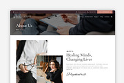 Psychiatrist WordPress Theme, a WordPress Template by Your Theme Shop (Thumbnail 2 of 9)