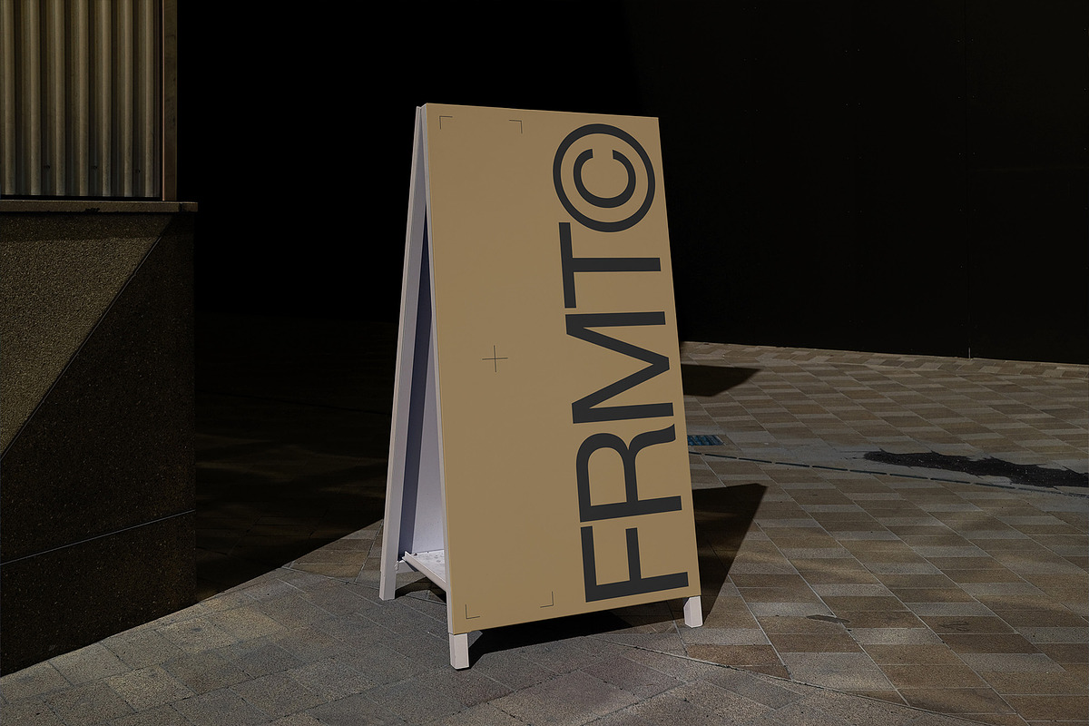 FORMAT B2 A BOARD 05, a Product Mockup by Format Mockups (Photo 4 of 6)