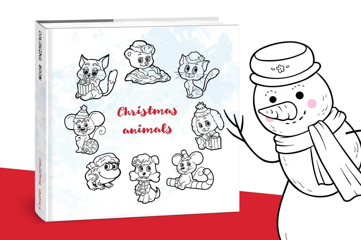 Black & White Christmas Illustration, an Object Graphic by Ksenya Savva (Photo 7 of 9)