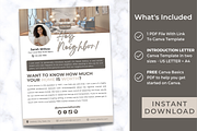 Real Estate Introduction Letter, a Flyer Template by Jennifer Magri Templates (Thumbnail 6 of 9)