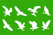 Eagle Hawk Silhouette Vector Dynamic, an Object Graphic by Artonix (Thumbnail 2 of 3)