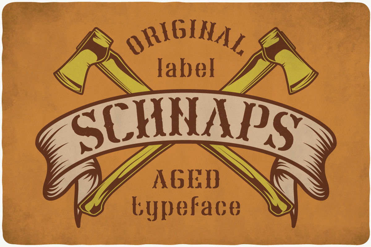 Schnaps Typeface preview 3