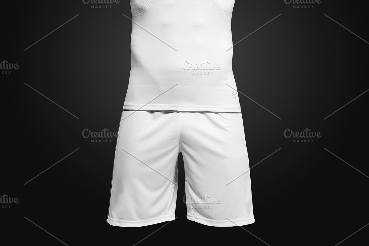Complete Soccer Kit Mockup, an Advertising Mockup by mwsart (Photo 3 of 6)