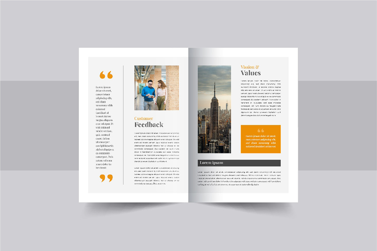 Business white paper brochure design, a Brochure Template by Pavel_design (Photo 8 of 9)