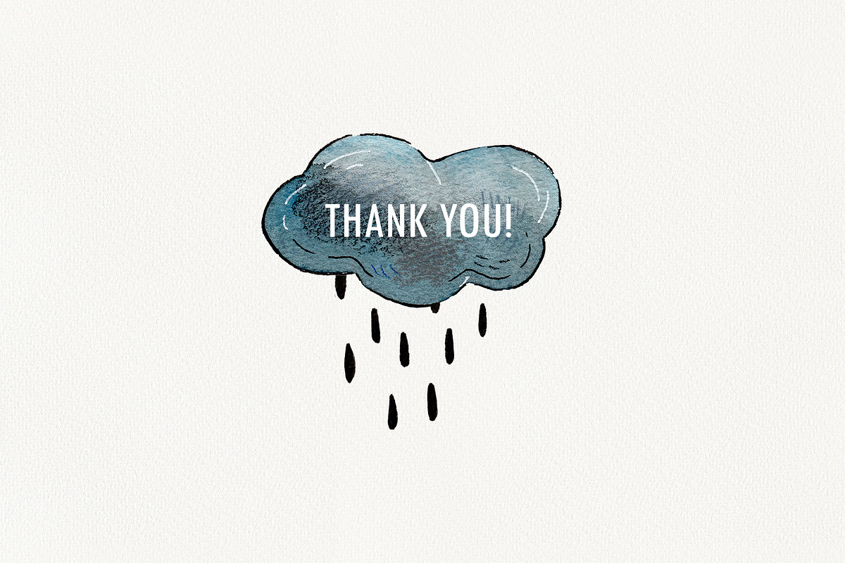 Rainy Mood set, an Animal Illustration by Ekaterina Goncharova (Photo 5 of 5)