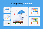 Animated Peace Icons, a Duotone Icon by Prosymbols (Thumbnail 4 of 10)