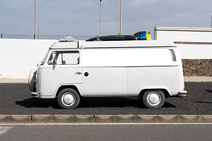 Volkswagen Camper Mockup