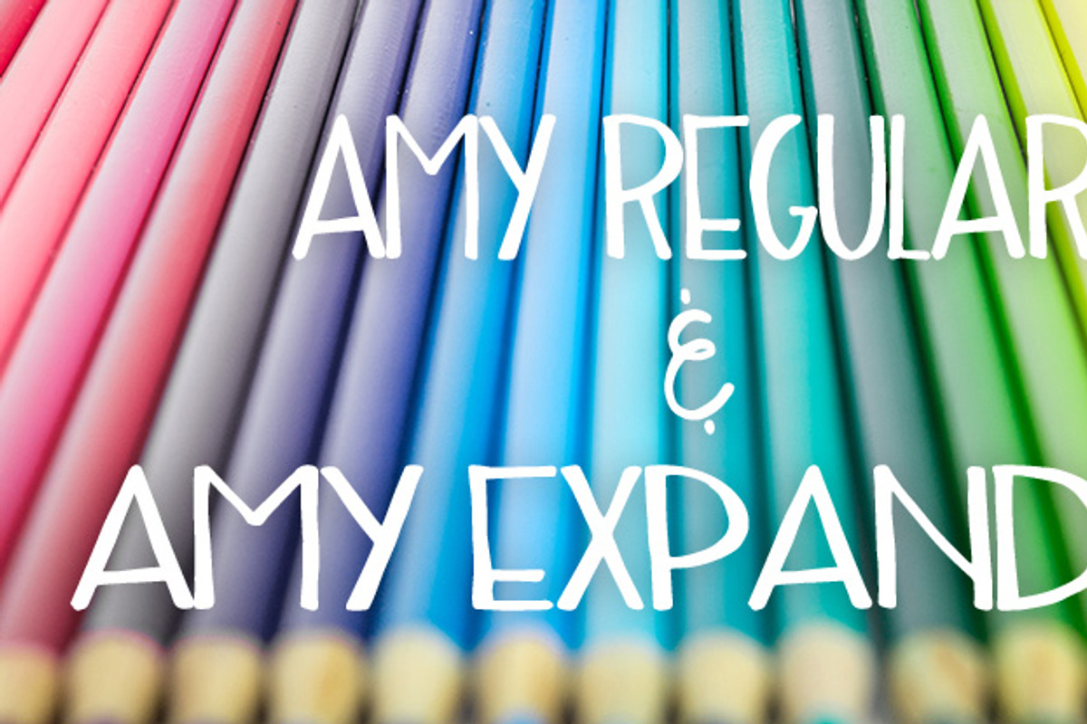 Amy Regular & Expanded preview 2