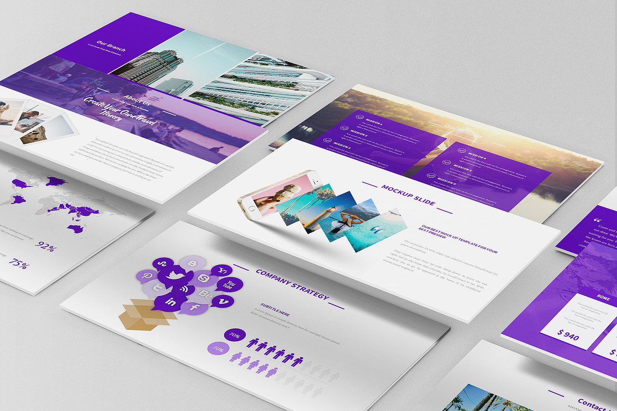 Presentation Template Bundle, a Presentation Template by Incools Stokie (Photo 7 of 15)