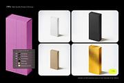 Tall Kraft Box Mockup, a Packaging Mockup by TIFFS (Thumbnail 4 of 5)
