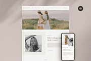 Squarespace Template Photographer, a Squarespace Template by The Soft Voice (Thumbnail 1 of 8)