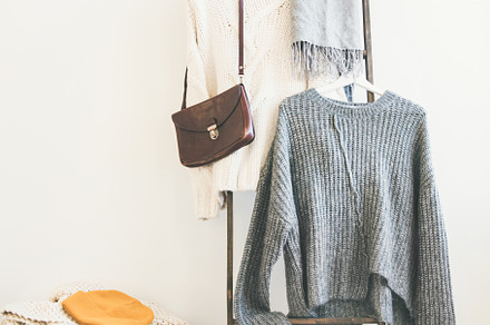 Fashionable female winter clothing, a Beauty & Fashion Photo by Foxys