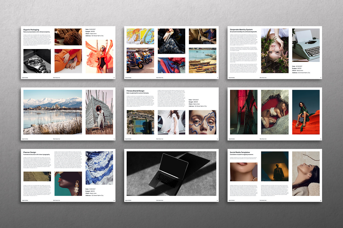 Portfolio Presentation Template, a Presentation Template by Artisan Vibes (Photo 11 of 12)