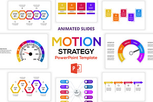 Motion Strategy PowerPoint Template, a Presentation Template by Infographics project