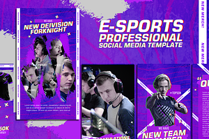 E- Sports Social Media Template