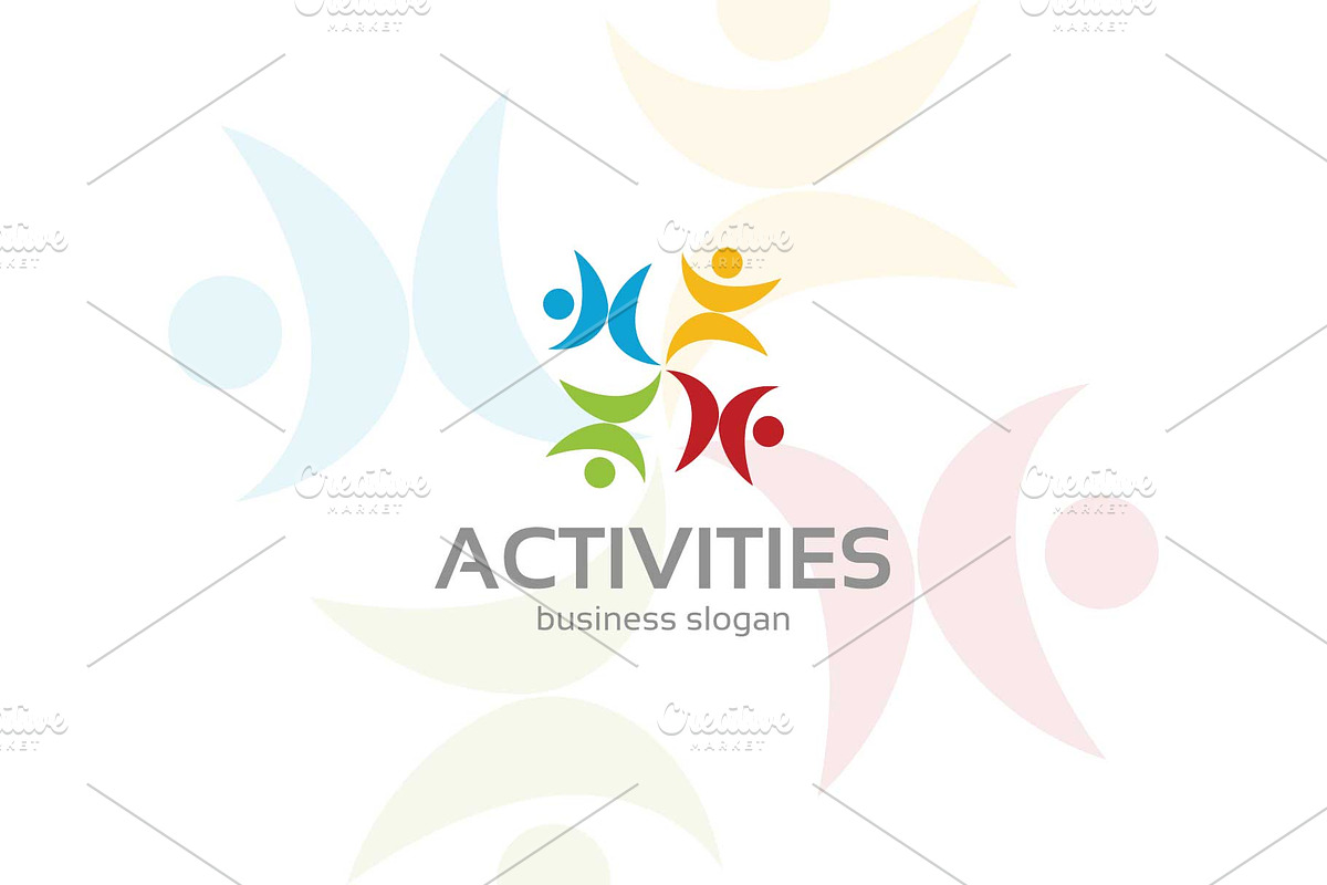 Fitness Human Logo Template, a Branding & Logo Template by Assaldesigns (Photo 3 of 5)