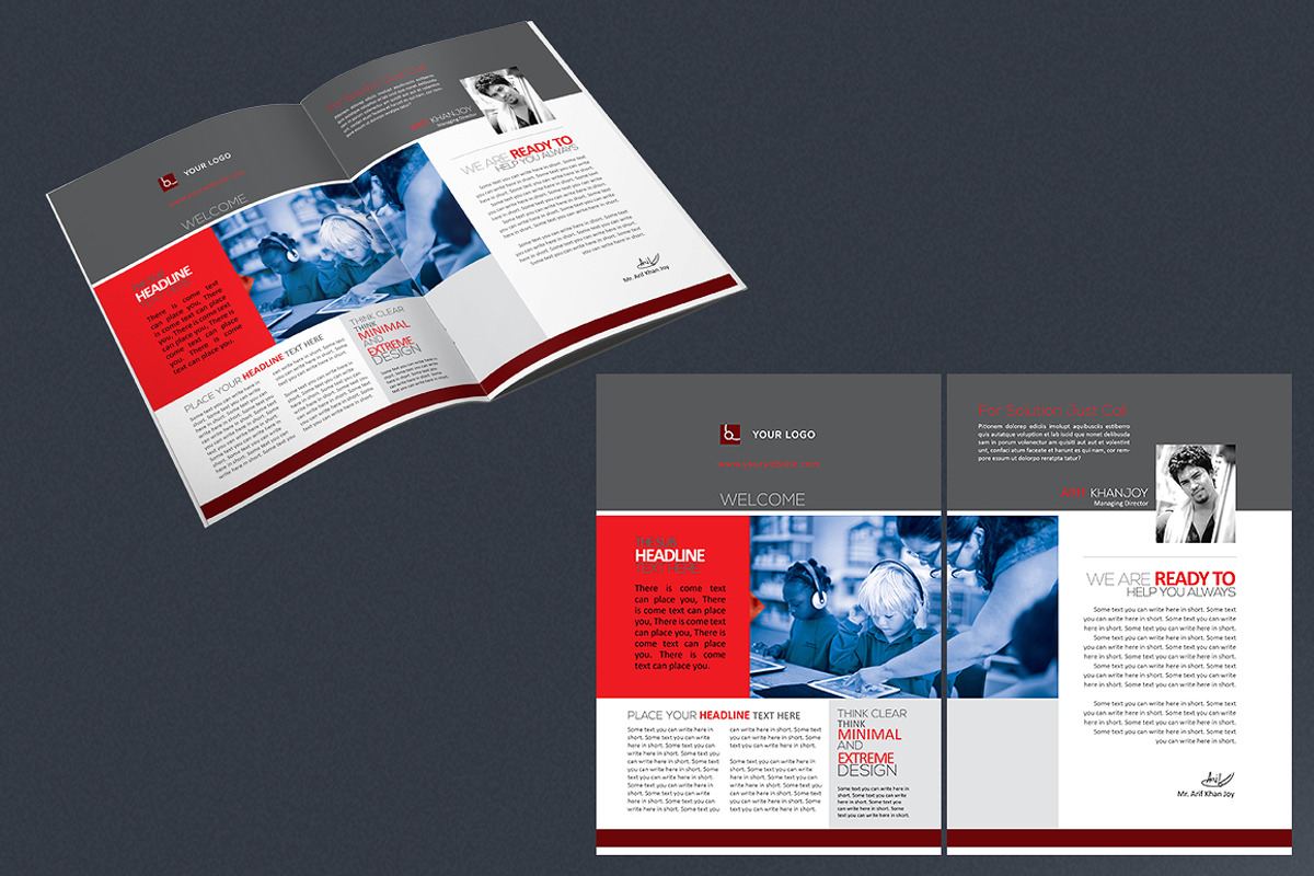 Technology Brochure Catalog, a Brochure Template by artico (Photo 3 of 7)
