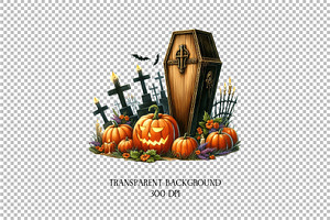 Halloween Coffin