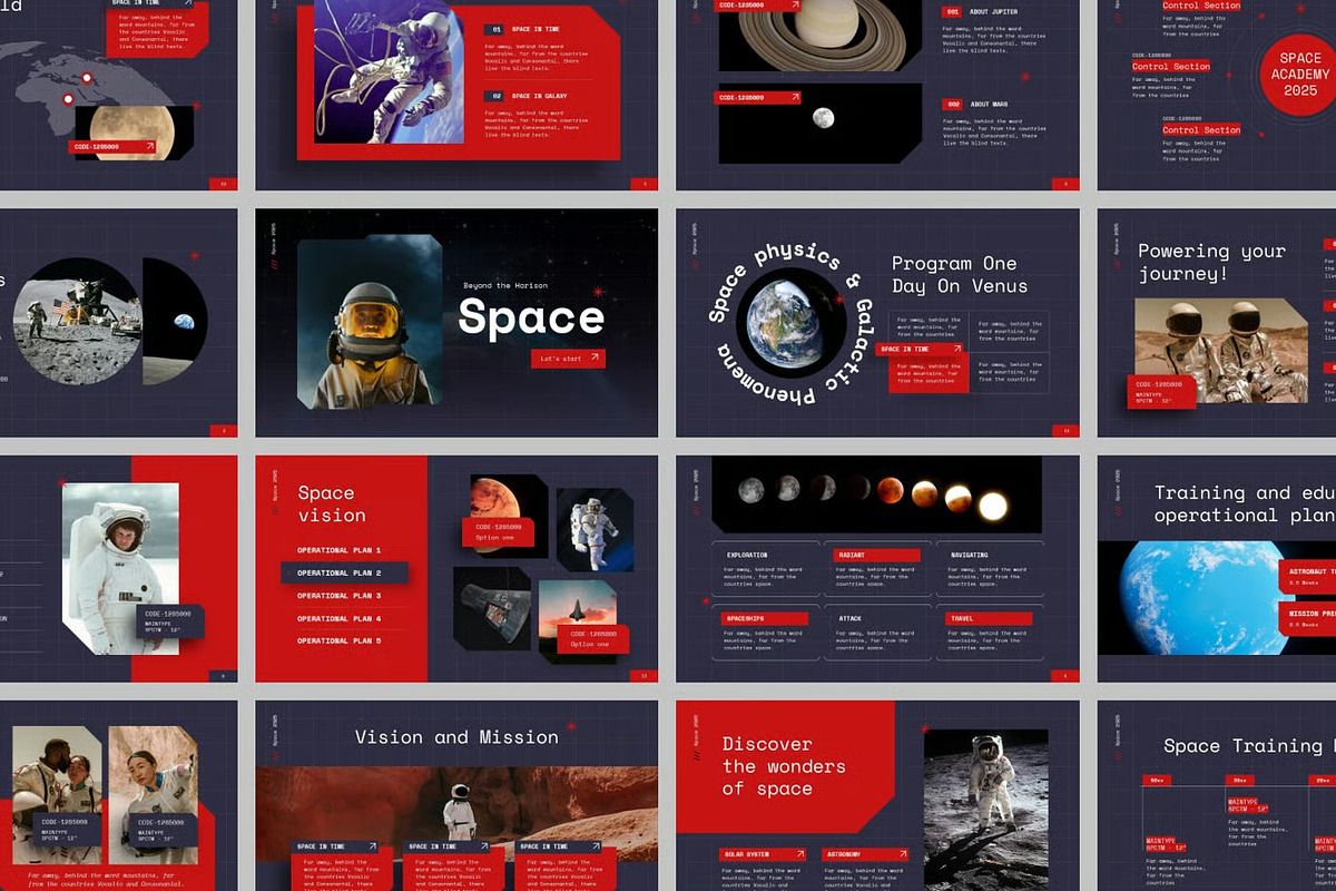 Space Galaxy Powerpoint, a Presentation Template by Fit-tee (Photo 2 of 2)