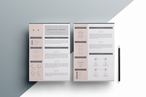 Resume Template 3 Page | CV Template