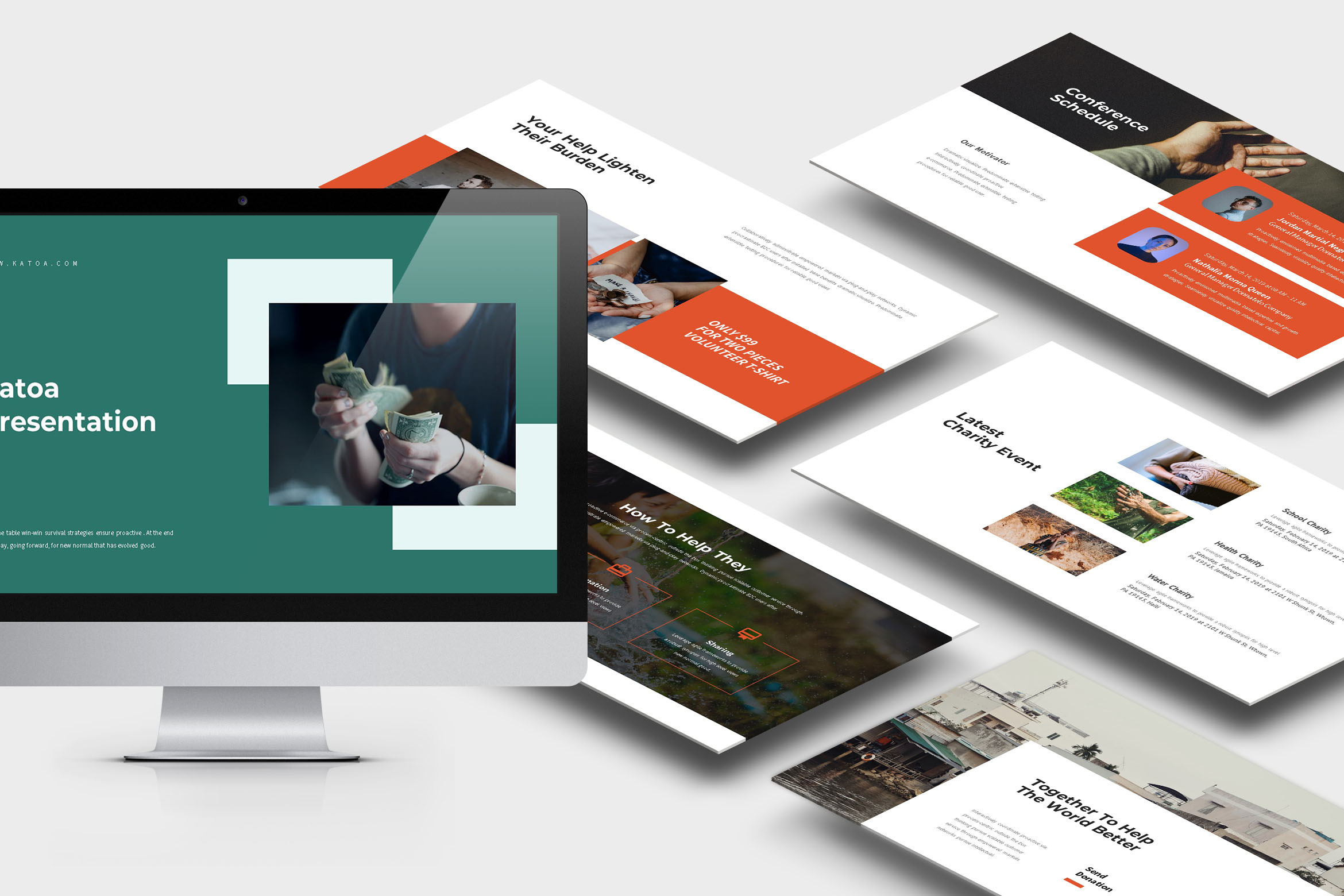 Katoa : Charity Powerpoint, a Presentation Template by punkl.