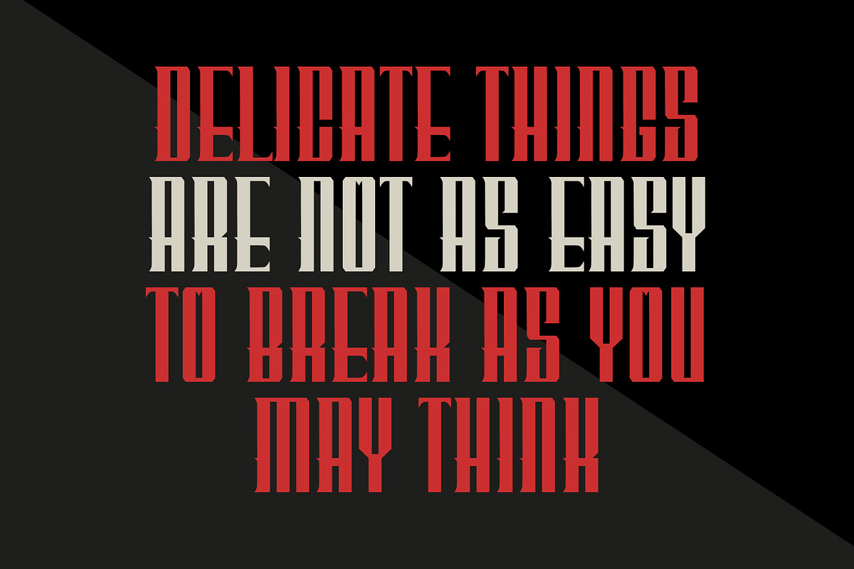 Perrownt Bold Modern Blackletter, a Blackletter Font by Maulana Creative (Photo 6 of 7)
