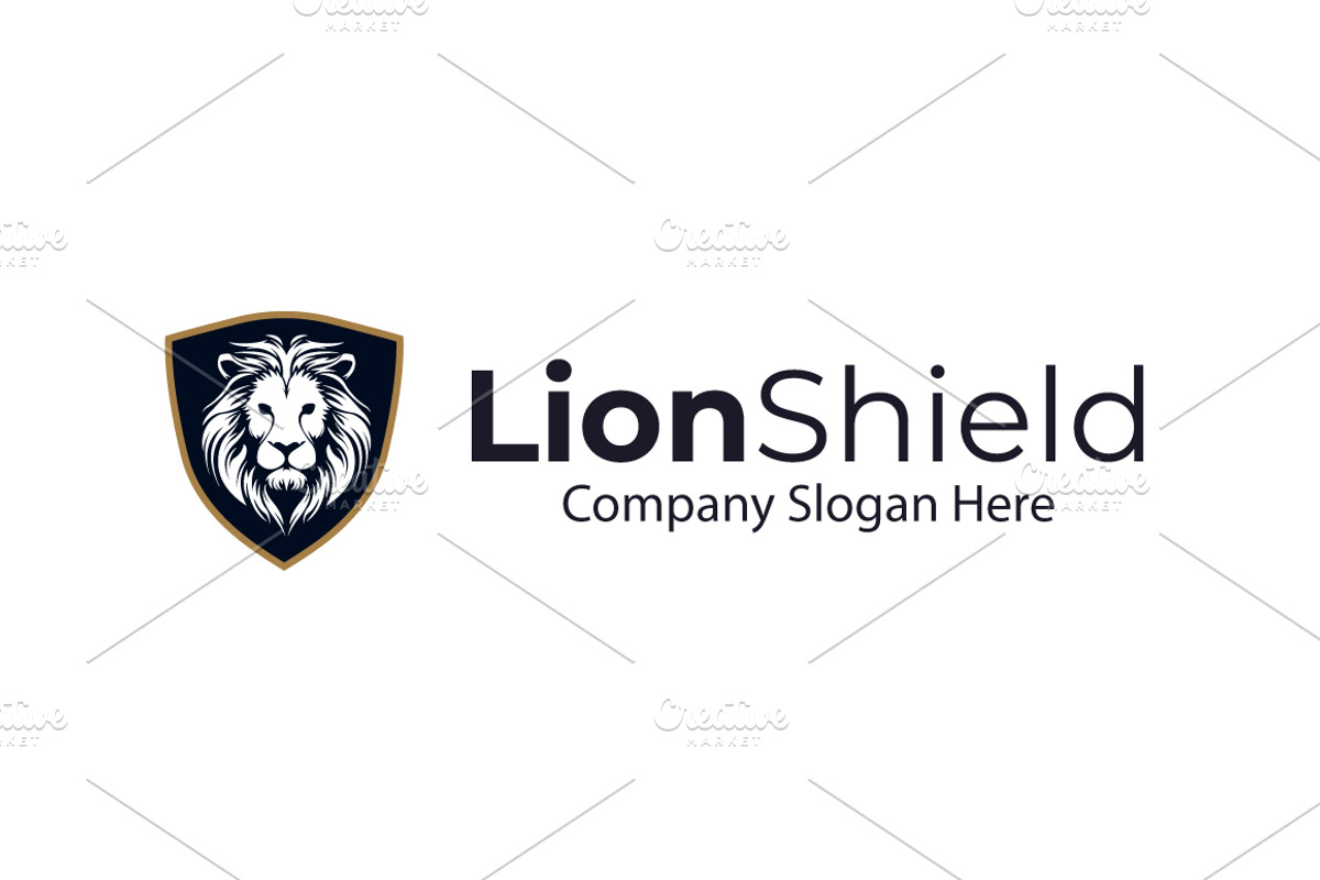 Lion Shield logo template, a Branding & Logo Template by saifulbranding (Photo 2 of 2)
