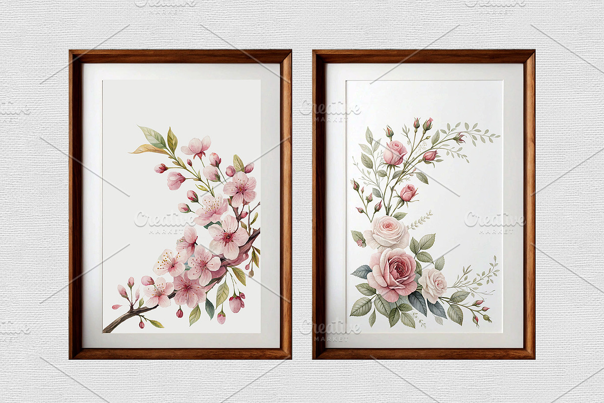 Quirky Whimsy Hand Drawn Flowers, a Decorative Illustration by MRI STUDIO (Photo 44 of 45)