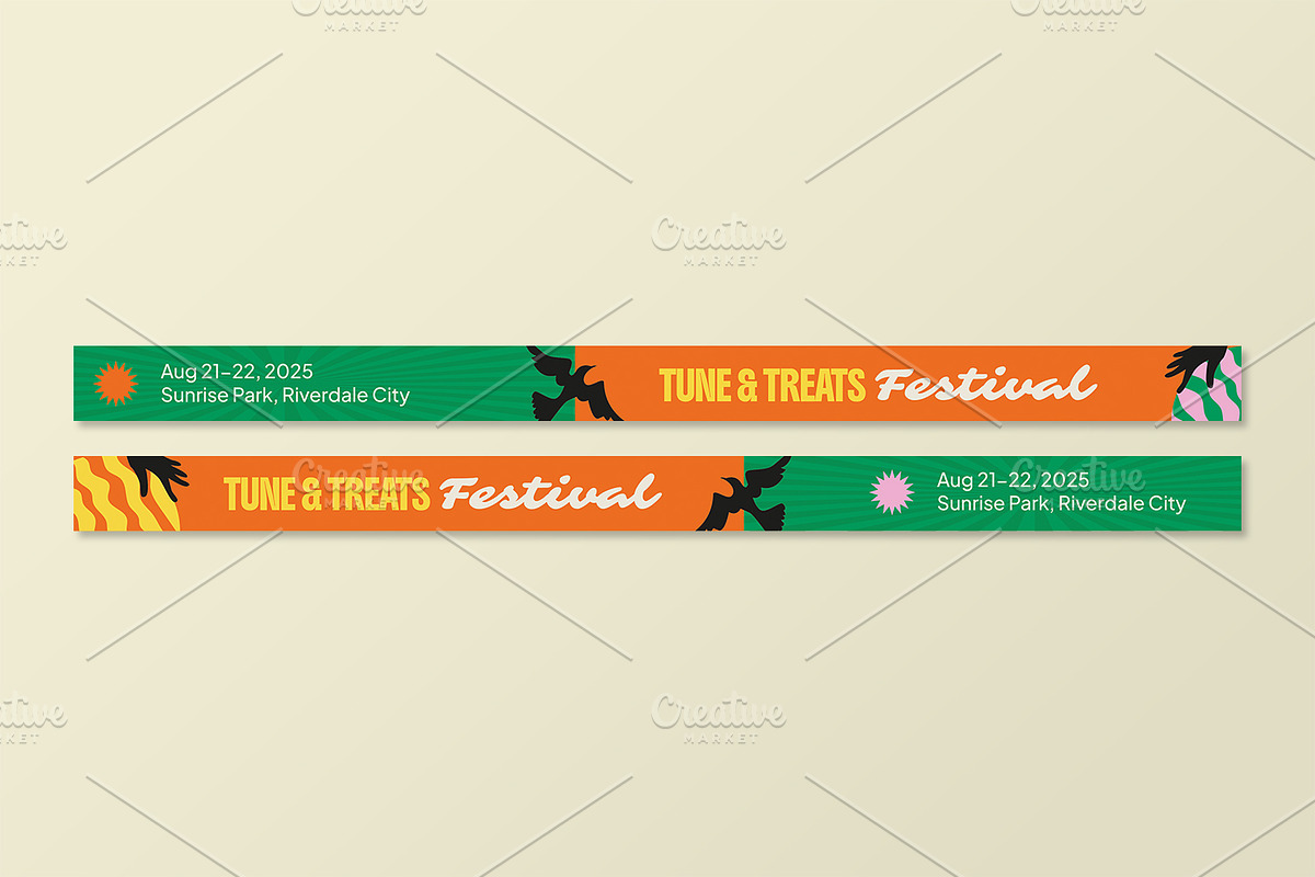 Tunes & Treats - Lanyard, a Print Template by StreaksideStd (Photo 3 of 3)