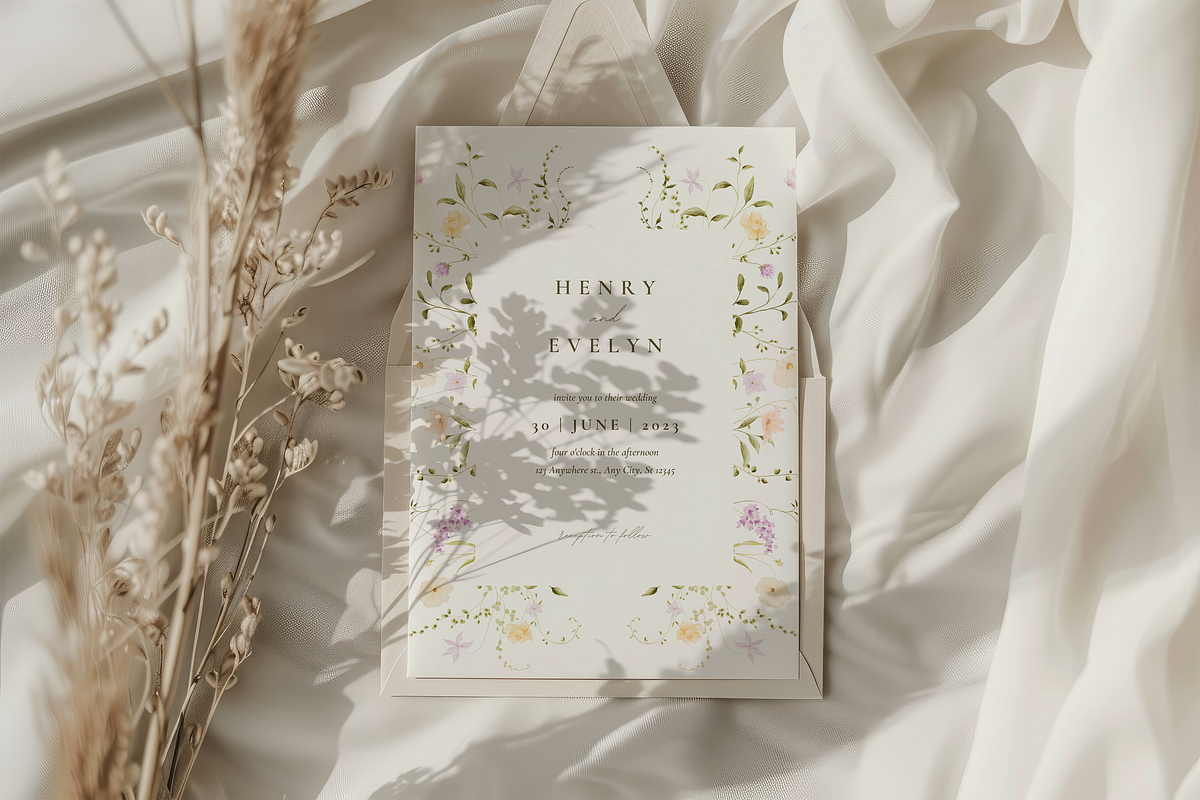 Dreamy Spring Watercolor Wildflowers, a Decorative Illustration by Altea Design Studio (Photo 3 of 15)