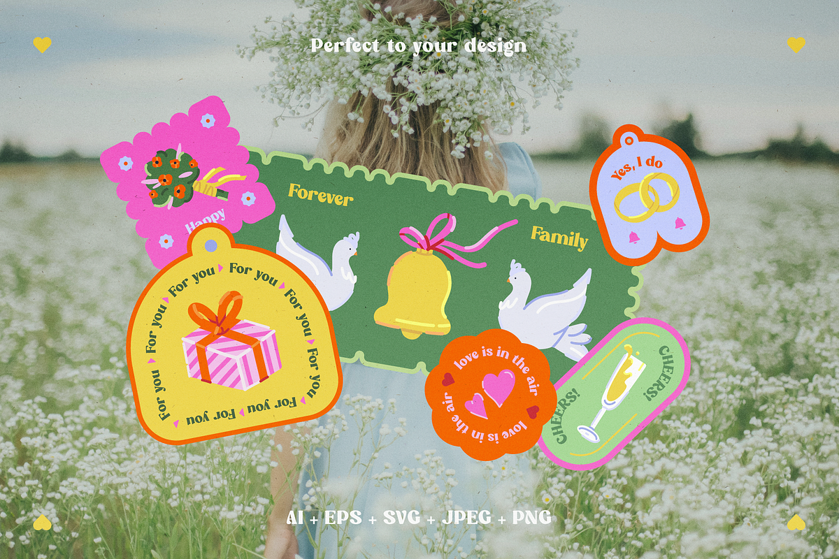 Wedding day decoration stuff, a Decorative Illustration by My.Ordinarty (Photo 3 of 7)